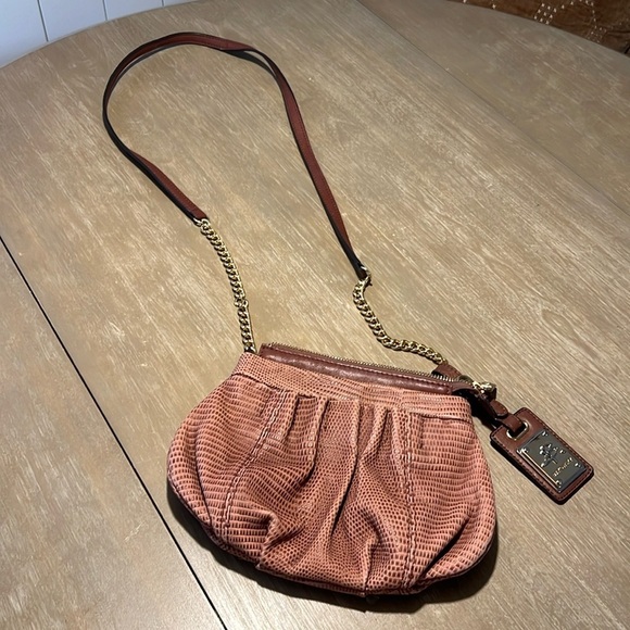 Burnt Red B Makowsky Satchel​ - Picture 1 of 3